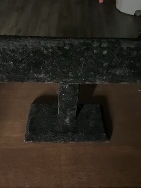 Dark Grey Stone T-Bar Jewelry Stand